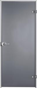 Lasiovi Swedoor Bath Harmaa+ 9 x 21 Valkoinen Lukittava