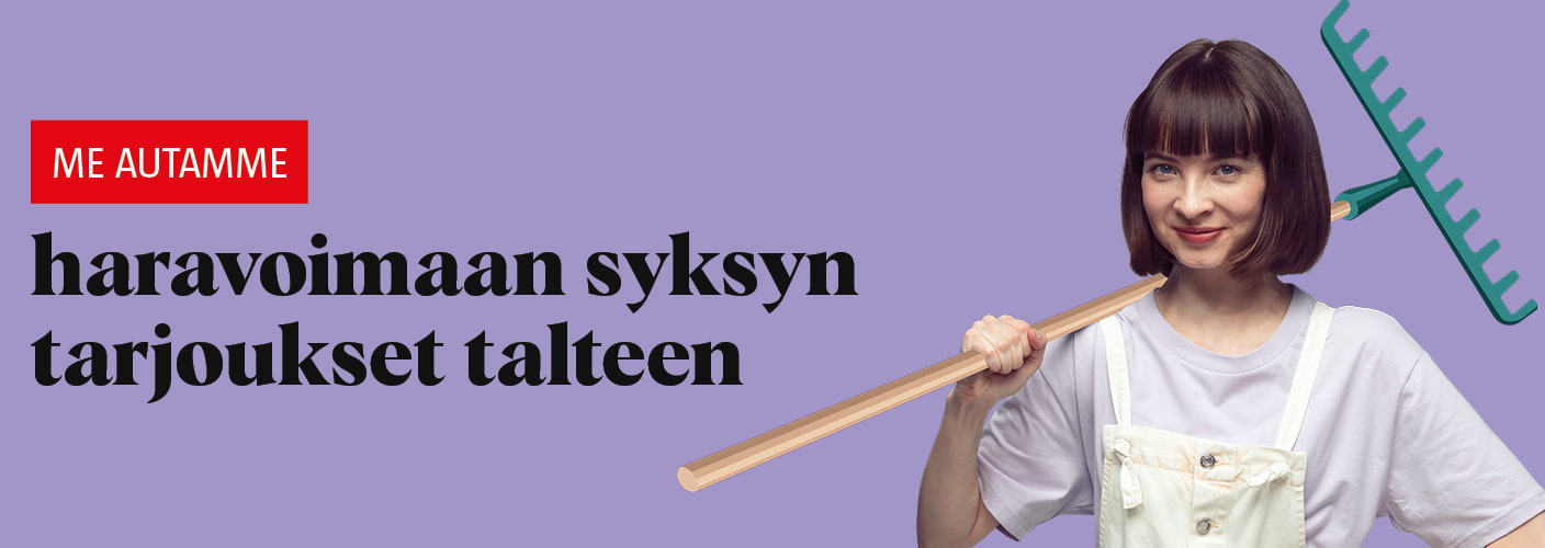 Syksyn tarjoukset Syksyn tarjoukset